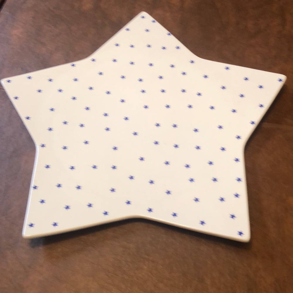 Richard Ginori Manifattura de lavenio rare star plate